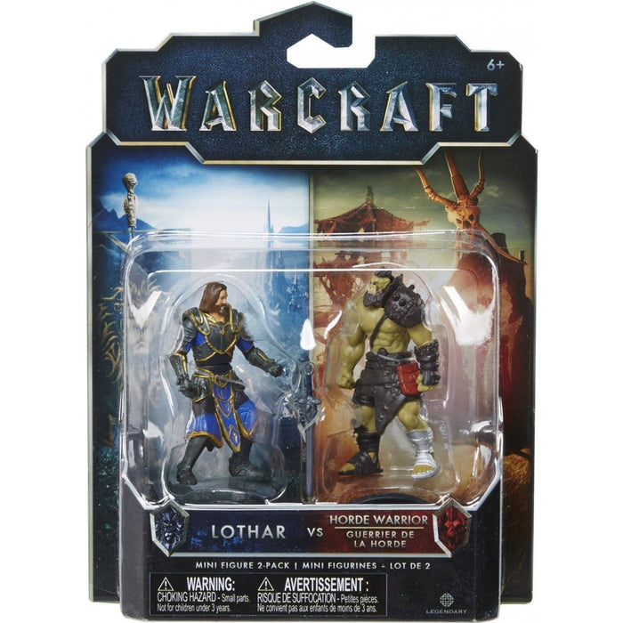 Lothar vs Horde Warrior Mini Figure 2-pack (Nieuw)